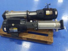 (2) Grundfos Pump with Baldor Motor