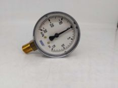 (4) WIKA Instrument Gauge 15PSI