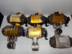 (6) Norbro Pneumatic Actuator 40R