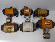 (6) Norbro Pneumatic Actuator