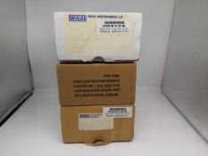 (3) WIKA Industrial Instrument Vacuum Gauge 15 PSI