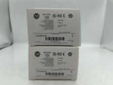 (2) Allen Bradley Auxiliary Starter