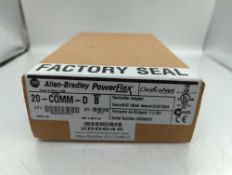 Factory Sealed Allen Bradley Powerflex 70/700 Devicenet Communication Adapter