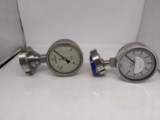 (2) Econosto Pressure Gauge