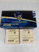(4) Batteries