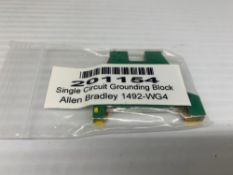 (83) Allen Bradley Single Circuit Grounding Block