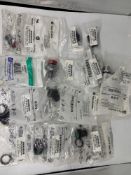 (12) Tub Of Button Parts