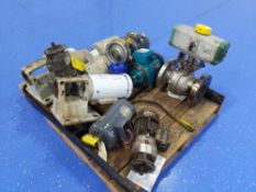 Pallet of Motors and Actuators