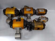 (6) Norbro Pneumatic Actuator