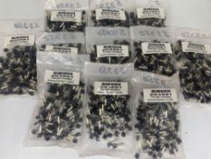 (12) American Electrical Ferrules Insulated
