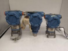 (3) Rosemount Pressure Transmitter