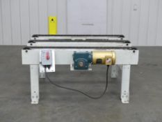 vonGAL 60 Inch L x 37 Inch W Chain Pallet Conveyor