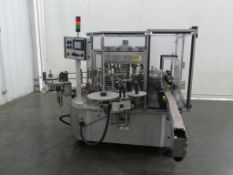 Quadrel Front and Back Pressure Sensitive Labeler