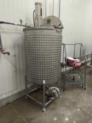 200 Gallon Stainless Steel Mixing Tank