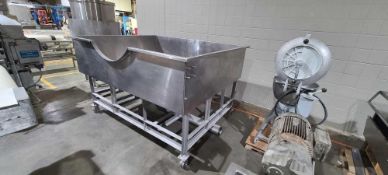 Stainless Steel Hopper on Frame