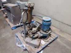 Lot of Pump, Motor, And other parts