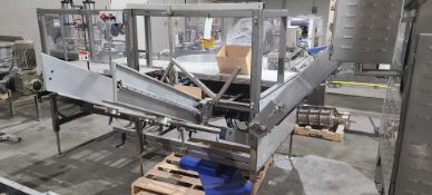 Combi 2-EZ Horizontal Bottom Tape Case Erector with Hand Load Station