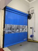 Rite-Hite LiteSpeed 10'x10' Blue Door with Graphic User Interface