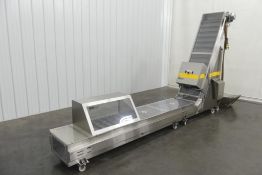 IMDvista Cleated Incline Closure Testing Conveyor