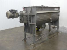 American Process U 120 Jacketed Single Shaft Ribbon Blender with Bag Unloader
