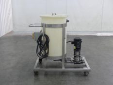 Nalgene 47 Gallon Cylindrical Polypropylene Tank