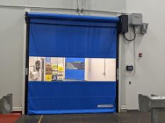 Rite-Hite LiteSpeed 10'x10' Blue Door with Graphic User Interface