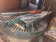 Lot of (3) Roller Conveyors