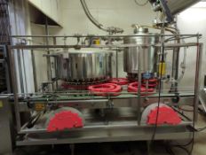 Serac R30V151080FCS 30 Head Rotary Filler Capper