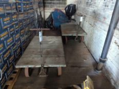(2) Antique Carts