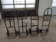 Lot of (4) Hand Dolly's