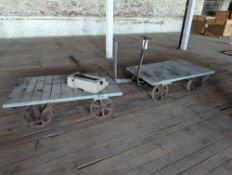 (2) Antique Carts
