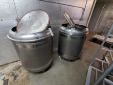 (2) Inject Star HS5 Vacuum Tumbler Injector Tanks