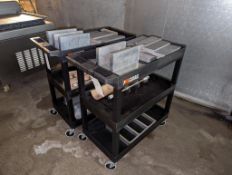 (2) Rolling Carts
