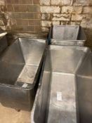 Stainless Steel Bins (4)