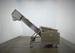 Weiler MH30 Stainless Steel Incline Auger Conveyor