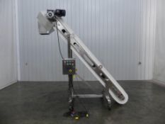 Weighpack 17 Inch Wide Cleated Incline Conveyor