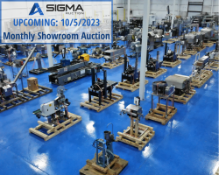 Upcoming SIGMA Auctions