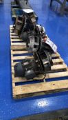 Skid of Five Assorted Motors