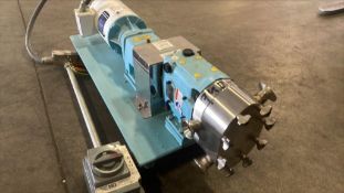 Waukesha 015 S.S. Vacuum Pump