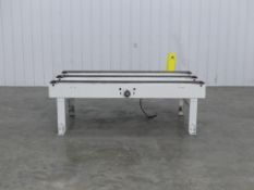 vonGAL 84 Inch L x 37 Inch W Chain Pallet Conveyor