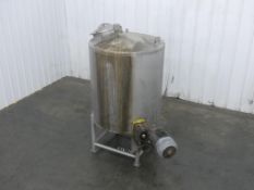 Highland 430 Gallon Single Wall Agitated Tank