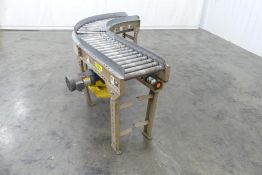 90 Degree Turn Lineshaft Roller Conveyor 15