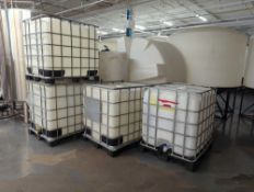(4) Plastic Storage Tanks