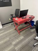 (2) Office Desks with (2) Office Chairs