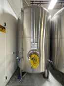 2600 Gallon Stainless Steel High Capacity Glycol Chilled Jacketed Tank