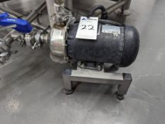 2019 WEG Rolled Steel Jet Pump with Stainless Steel Shaft