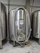 Pacific Brewery Systems 30 BBL Stainless Steel Glycol Chilled Tank