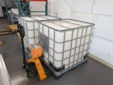 (4) Plastic Storage Tanks
