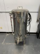 Stout 50 Gallon Stainless Steel Kettle