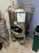 100 Gallon Stainless Steel Brite Tank